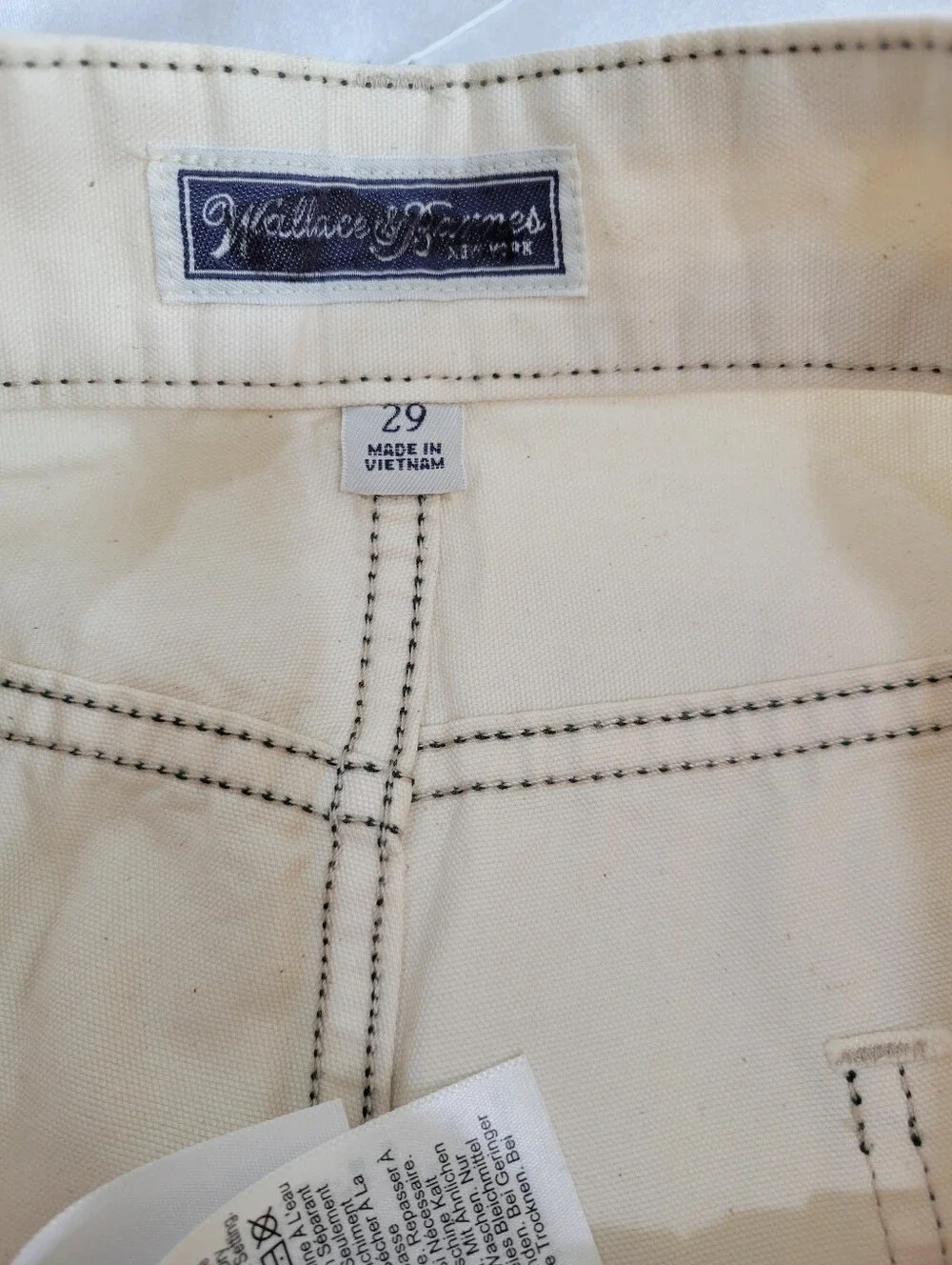 J Crew Wallace & Barnes carpenter pant in seeded canvas CS416 Size 29